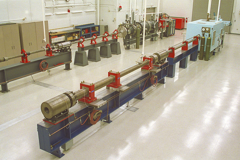 Hypervelocity gas gun ranges at UDRI's Impact Physics Lab
