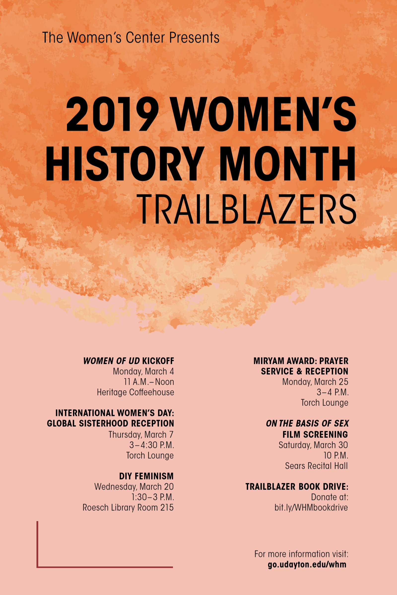 2019 WHM Poster